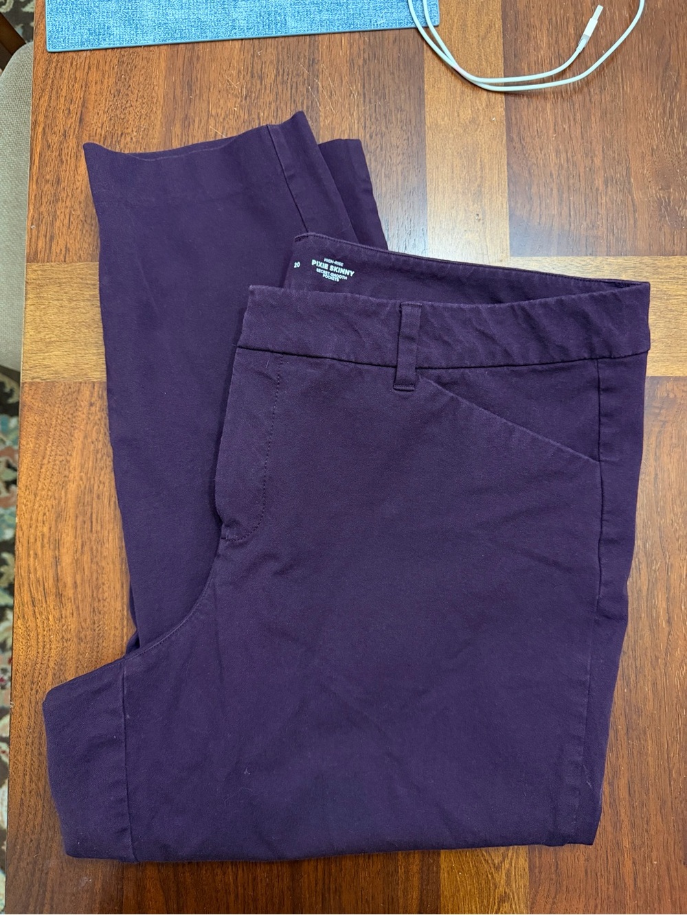 Plum Purple Chino Pants